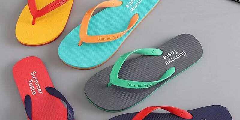Durable anti-slip summer men flip flops for daily wear