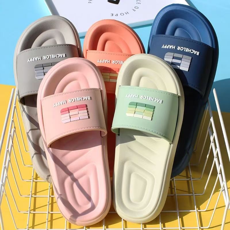 Summer indoor anti-slip lightweight odor-free unisex slides
