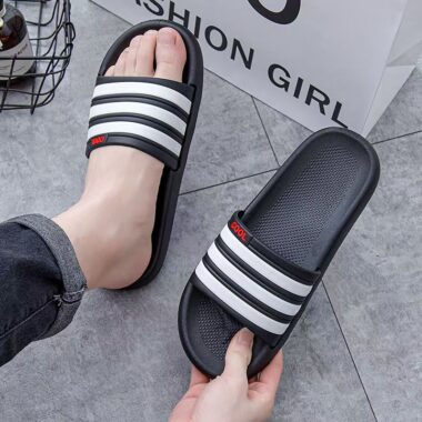 Summer indoor anti-slip thick soft sole men slides for comfort