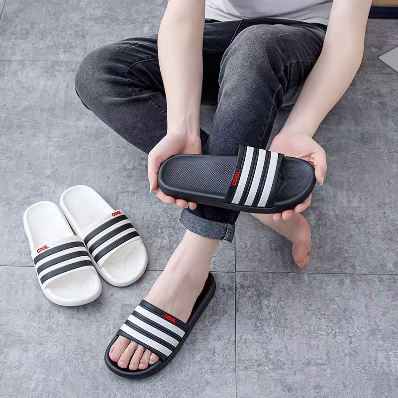 Summer indoor anti-slip thick soft sole men slides for comfort