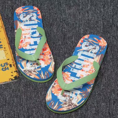 Trendy summer soft sole anti-slip men flip flops