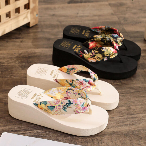 Summer casual women flip flop for beach wear