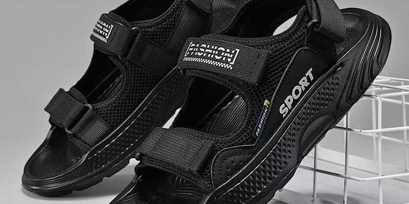 Breathable outdoor casual sport summer beach sandals for men