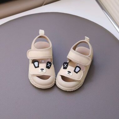 Closed-toe non-slip unisex toddler summer walking sandals