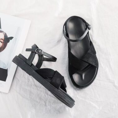 Flat outdoor casual summer versatile women sandals