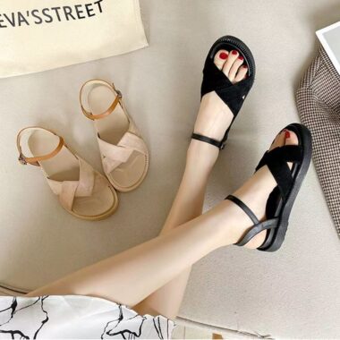 Flat outdoor casual summer versatile women sandals