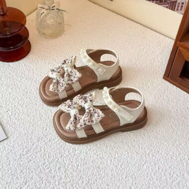 Open-toe casual breathable summer sandals for young girls