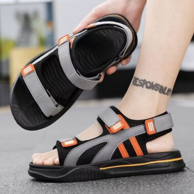 Lightweight outdoor running anti-slip durable summer men sandals