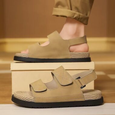 Soft sole anti-slip outdoor sport beach summer sandals for men