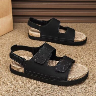Soft sole anti-slip outdoor sport beach summer sandals for men