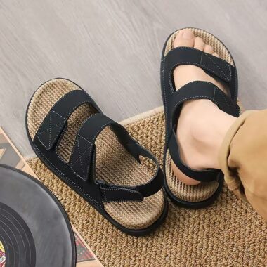 Soft sole anti-slip outdoor sport beach summer sandals for men