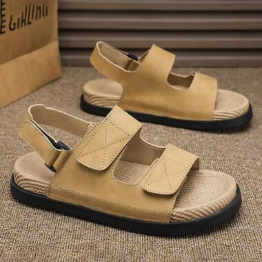 Soft sole anti-slip outdoor sport beach summer sandals for men