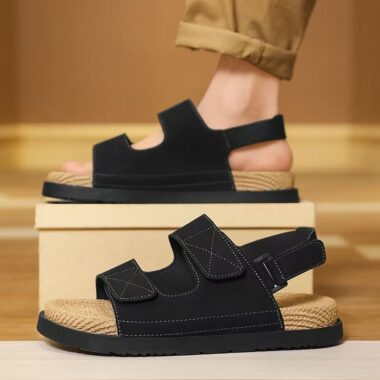 Soft sole anti-slip outdoor sport beach summer sandals for men