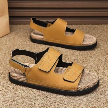 Soft sole anti-slip outdoor sport beach summer sandals for men