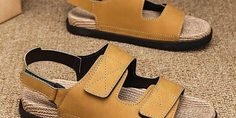 Soft sole anti-slip outdoor sport beach summer sandals for men