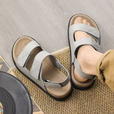 Soft sole anti-slip outdoor sport beach summer sandals for men