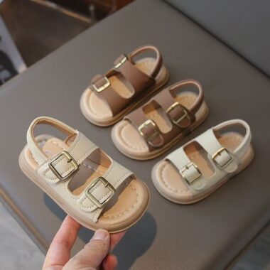 Soft sole casual beach unisex sandals for kids summer use