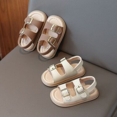 Soft sole casual beach unisex sandals for kids summer use