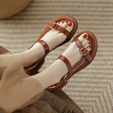 Roman-style flat summer casual women sandals