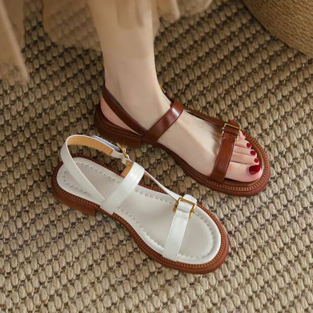 Roman-style flat summer casual women sandals