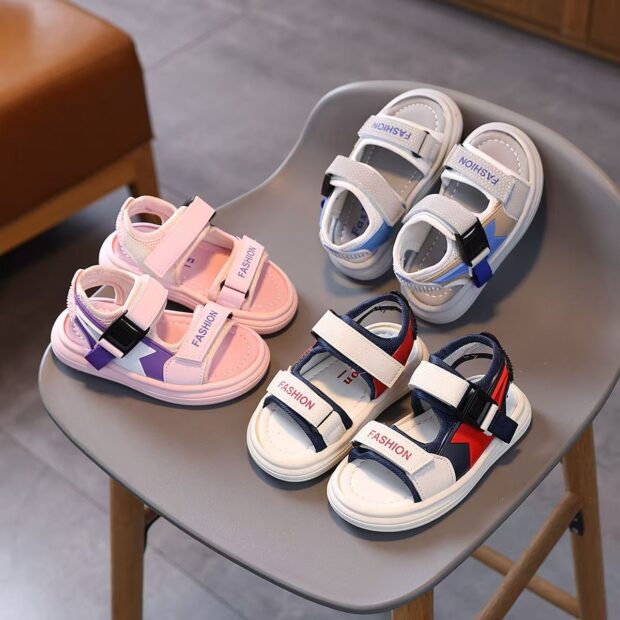 Sport soft sole non-slip unisex sandals for kids
